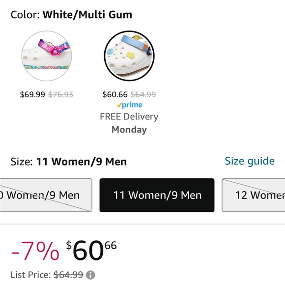 Crocs Unisex - Adult Classic Hiker Clog - Brand NEW! - Picture 8 of 8